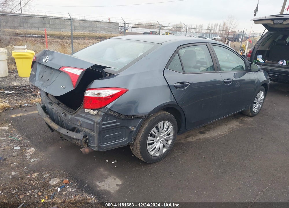 2014 TOYOTA COROLLA VIN: 2T1BURHE0EC169451