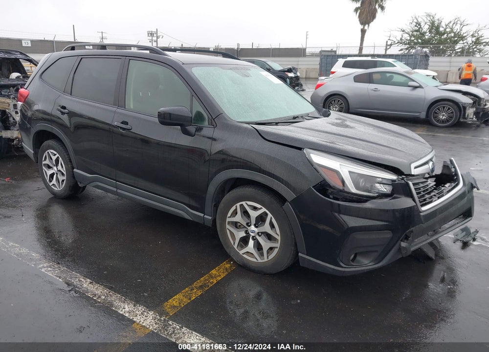 2021 SUBARU FORESTER PREMIUM VIN: JF2SKAJC8MH516598
