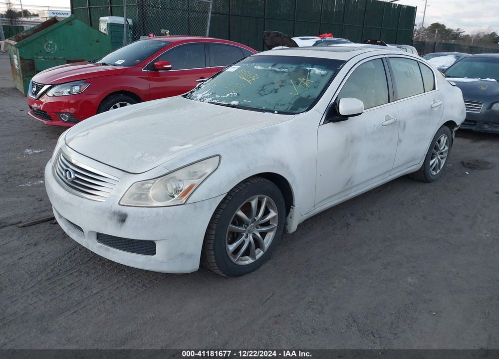 2008 INFINITI G35X VIN: JNKBV61F38M261044