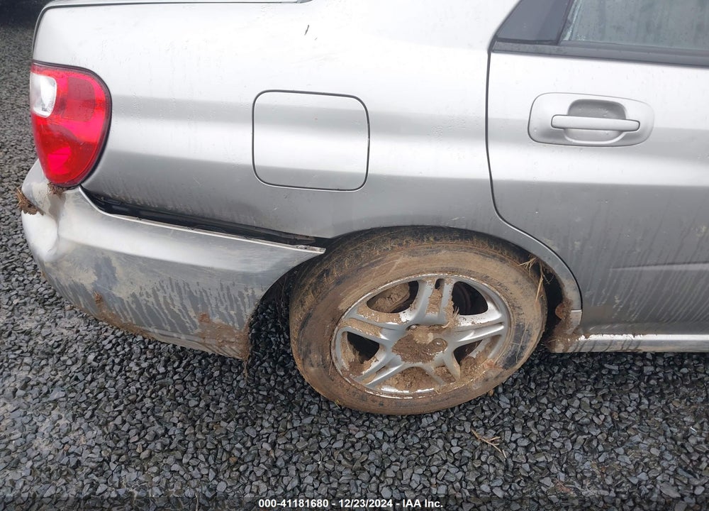 2005 SUBARU IMPREZA 2.5RS VIN: JF1GD67545H521082