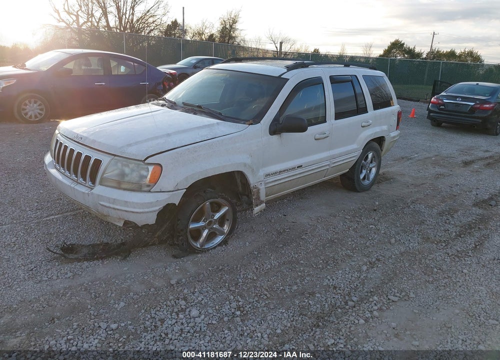 2002 JEEP GRAND CHEROKEE LIMITED VIN: 1J4GW58N92C205483