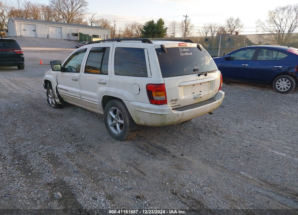 2002 JEEP GRAND CHEROKEE LIMITED VIN: 1J4GW58N92C205483