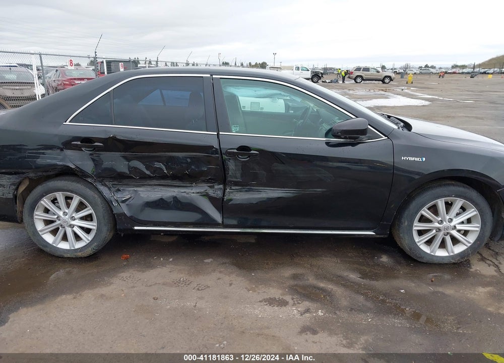 2013 TOYOTA CAMRY HYBRID XLE VIN: 4T1BD1FK4DU093787