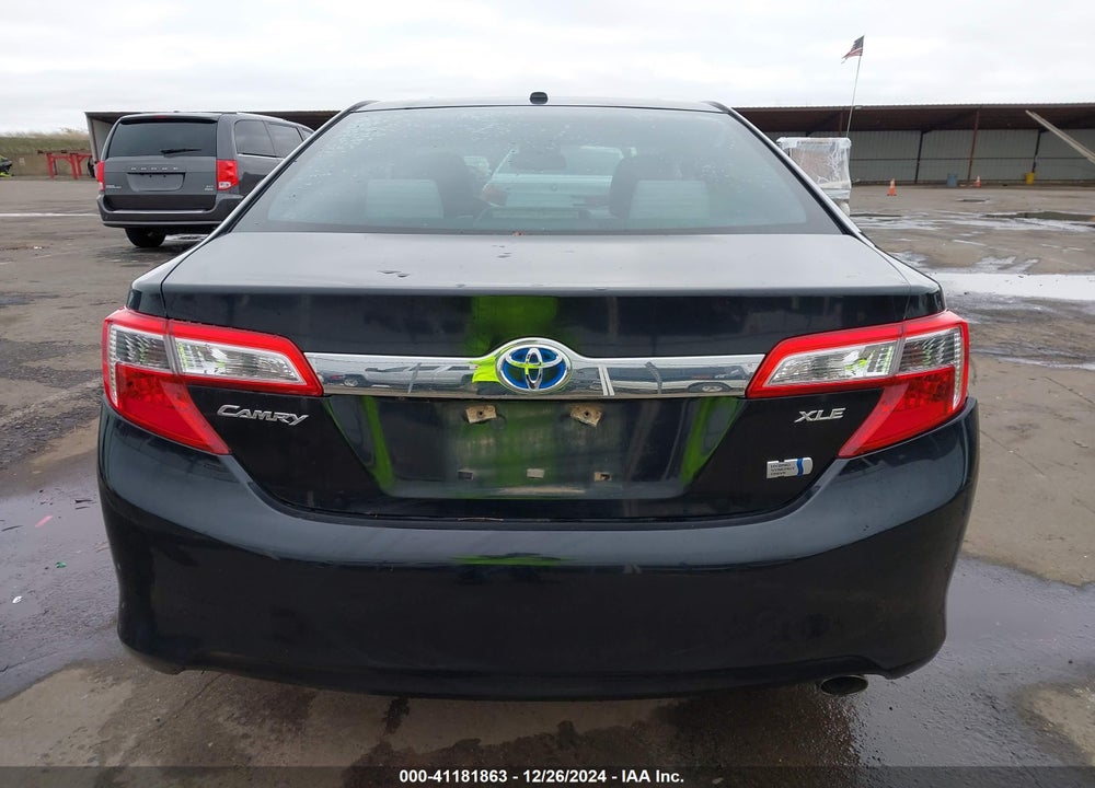 2013 TOYOTA CAMRY HYBRID XLE VIN: 4T1BD1FK4DU093787