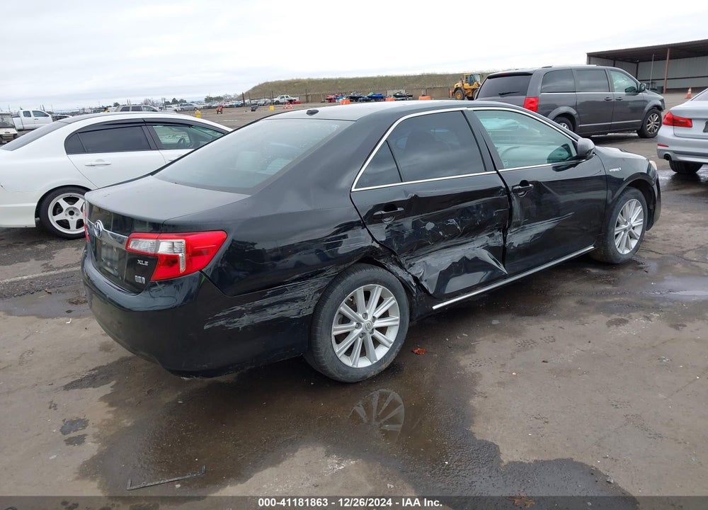2013 TOYOTA CAMRY HYBRID XLE VIN: 4T1BD1FK4DU093787