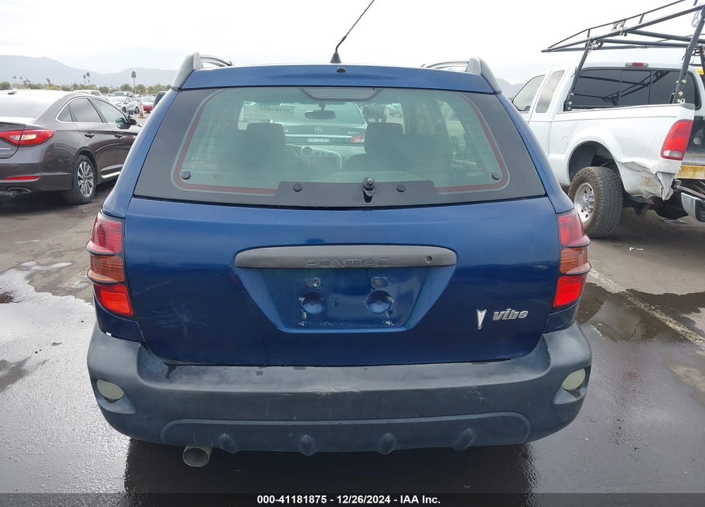 2006 PONTIAC VIBE VIN: 5Y2SL65846Z411178