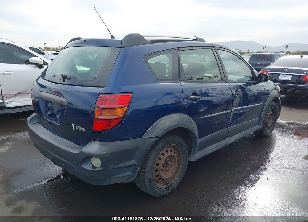 2006 PONTIAC VIBE VIN: 5Y2SL65846Z411178