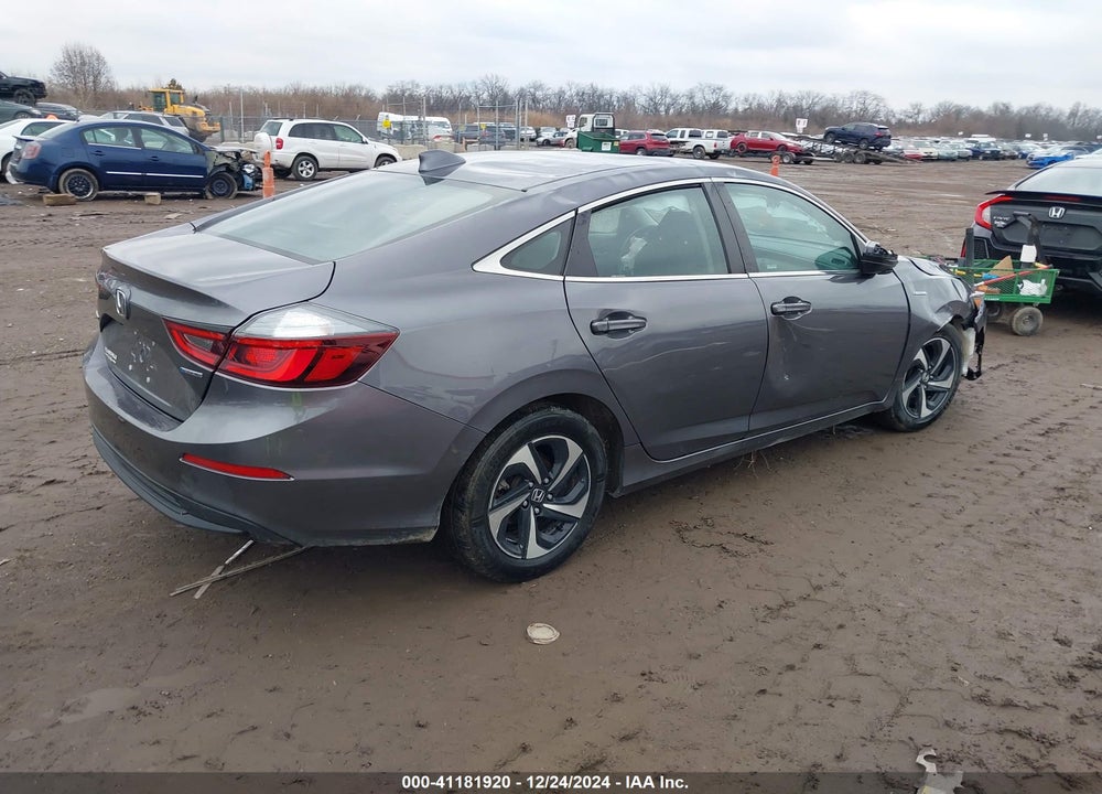 2022 HONDA INSIGHT EX VIN: 19XZE4F56NE003048