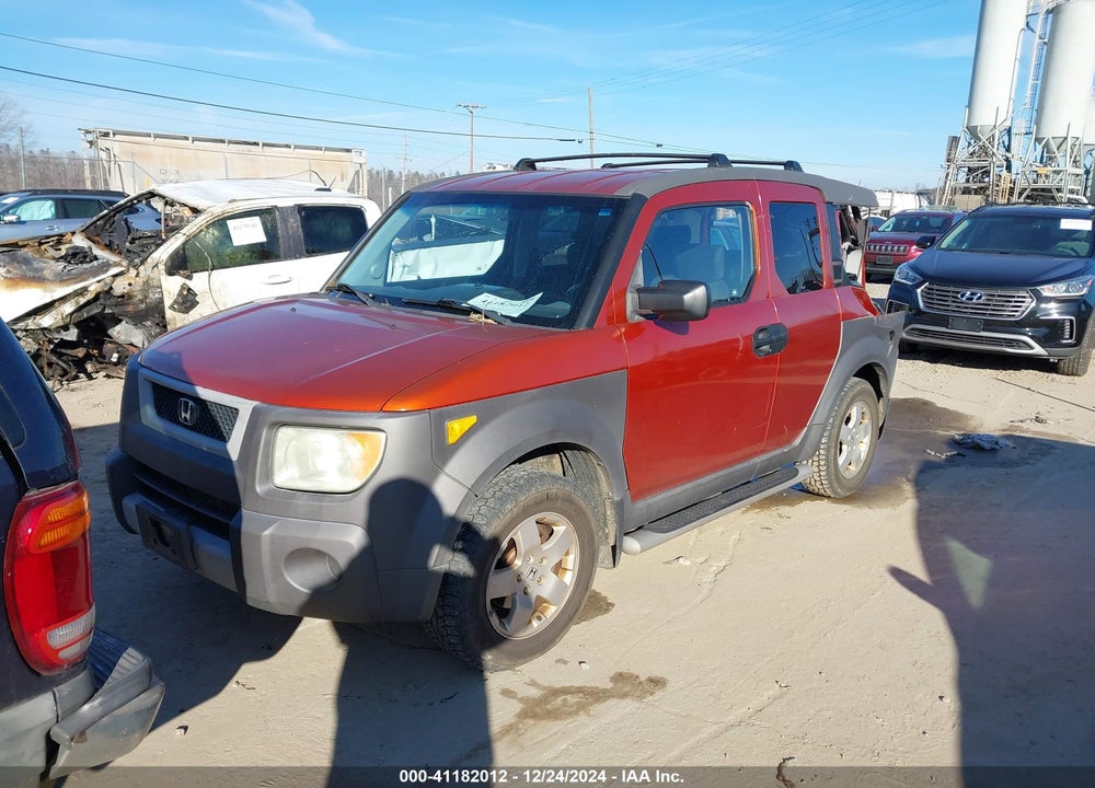 2004 HONDA ELEMENT EX VIN: 5J6YH286X4L015474