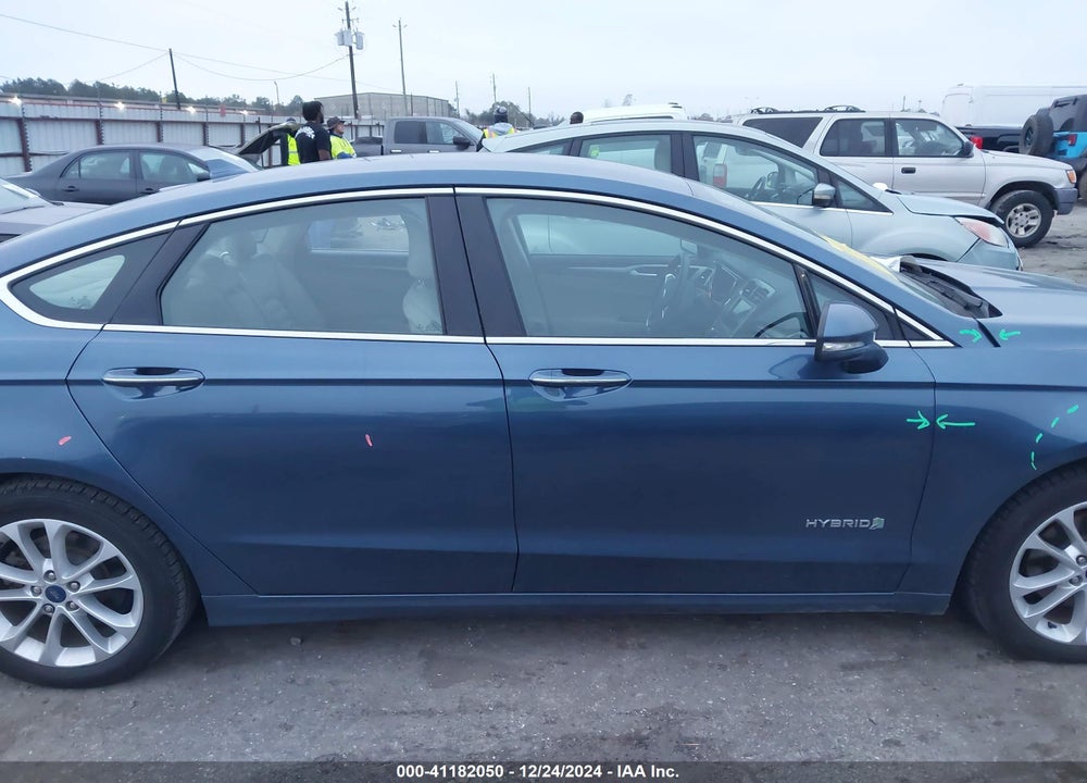 2019 FORD FUSION HYBRID VIN: 3FA6P0MU3KR168422