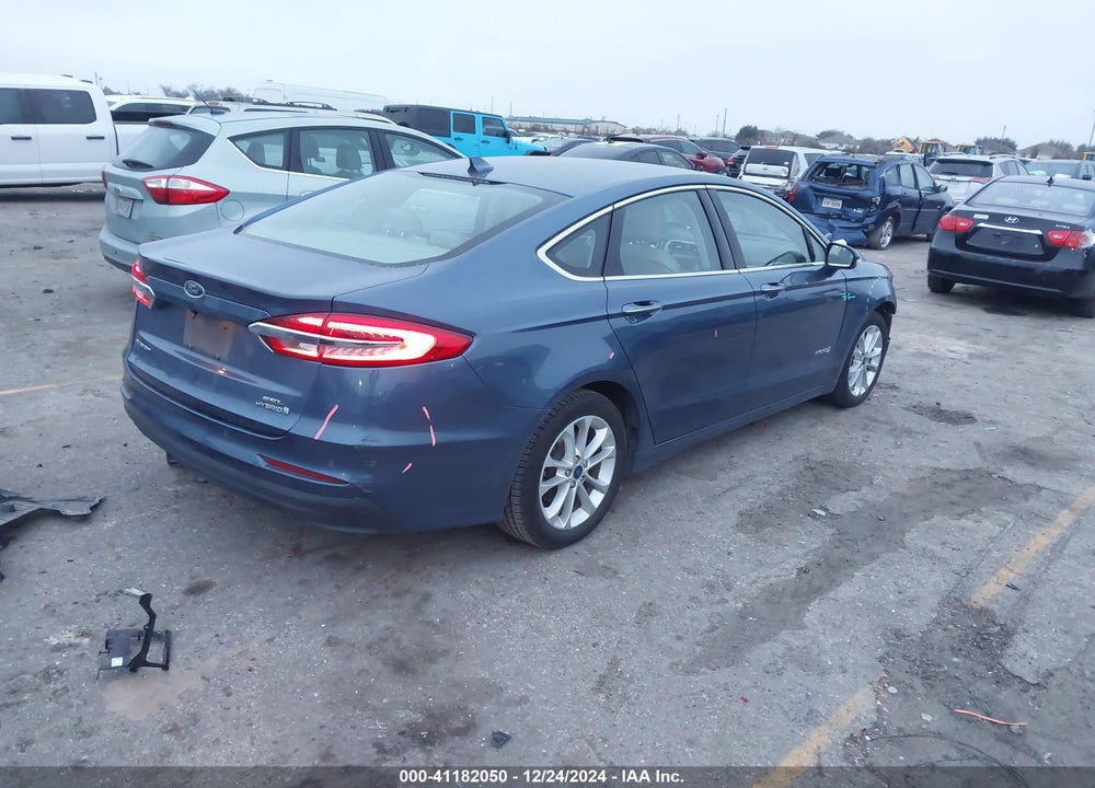 2019 FORD FUSION HYBRID VIN: 3FA6P0MU3KR168422