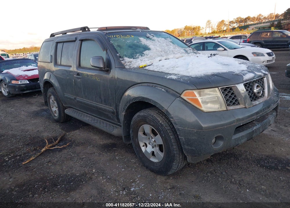 2007 NISSAN PATHFINDER SE VIN: 5N1AR18W27C646282