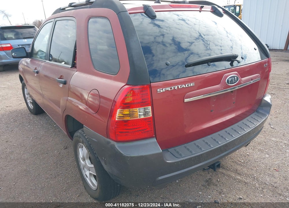 2007 KIA SPORTAGE VIN: KNDJF724877450024