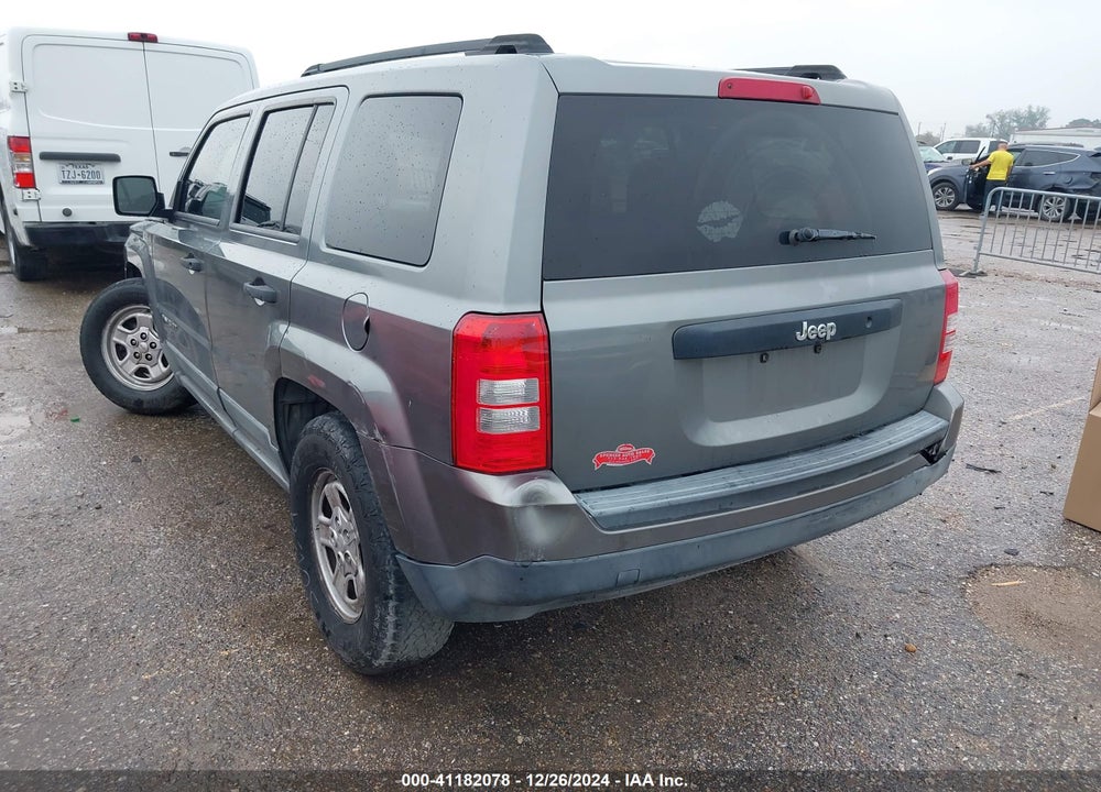2011 JEEP PATRIOT VIN: 1J4NT1GA8BD203449