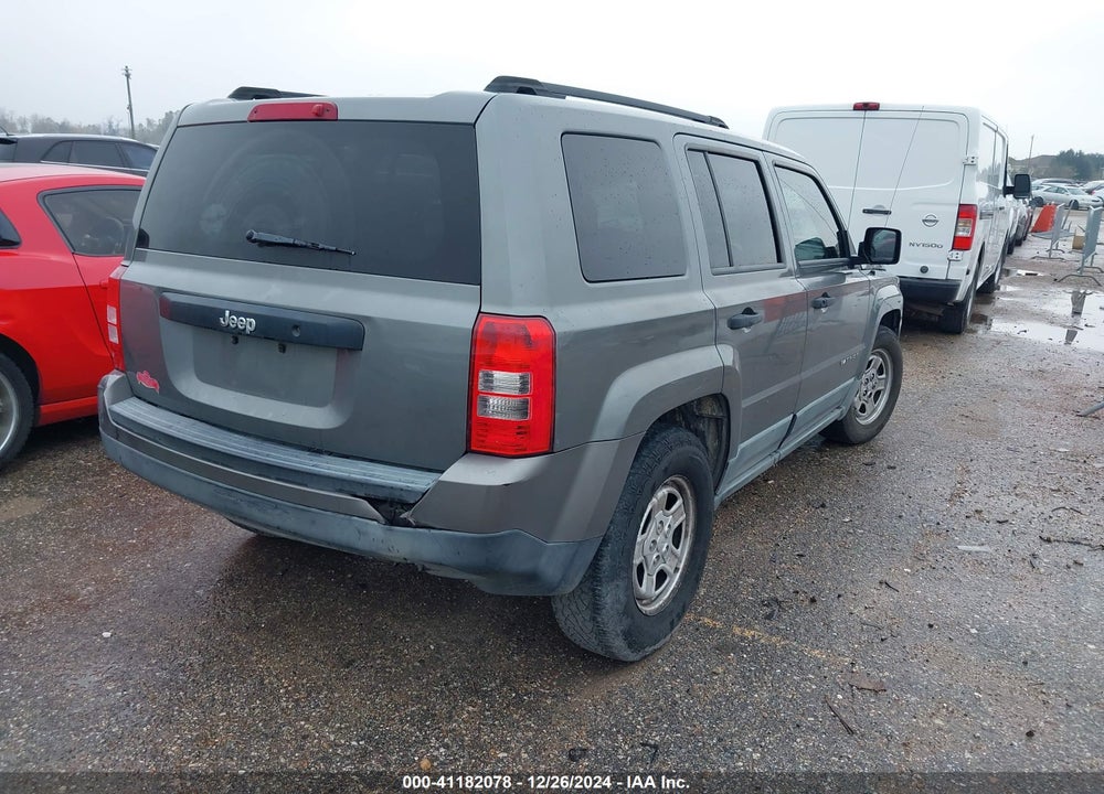 2011 JEEP PATRIOT VIN: 1J4NT1GA8BD203449