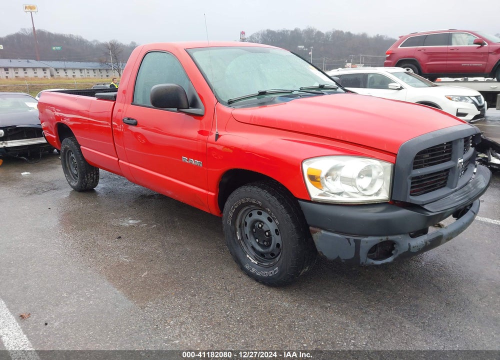 2008 DODGE RAM 1500 ST/SXT VIN: 1D7HA16N18J185938