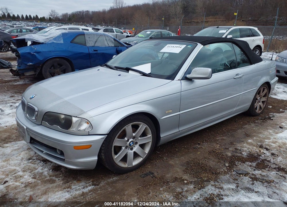 2003 BMW 325CI VIN: WBABS334X3PG89785