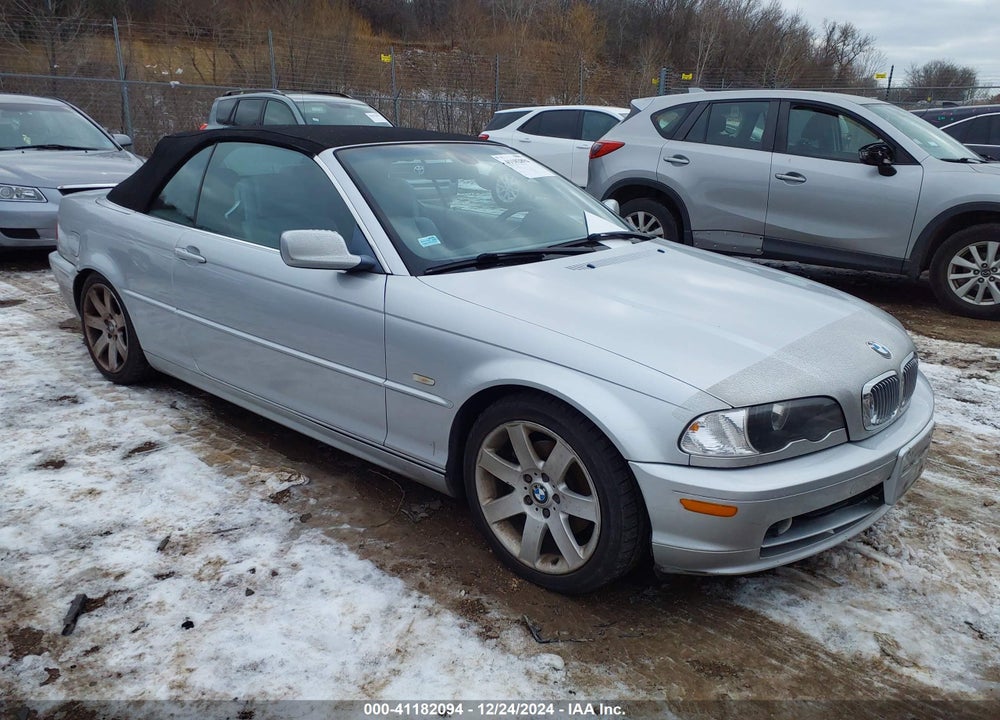 2003 BMW 325CI VIN: WBABS334X3PG89785