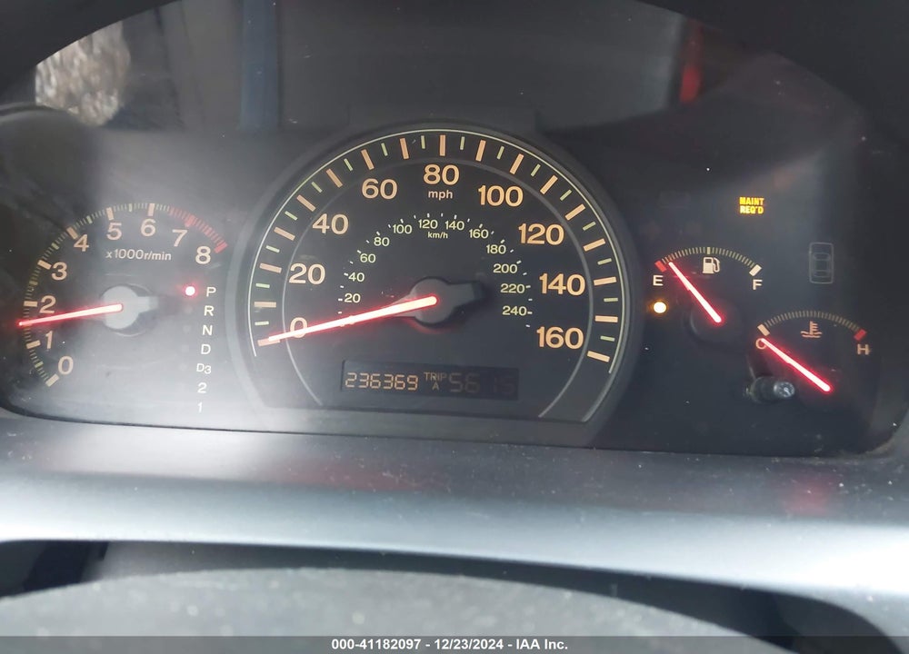 2003 HONDA ACCORD 2.4 EX VIN: 1HGCM56643A071941