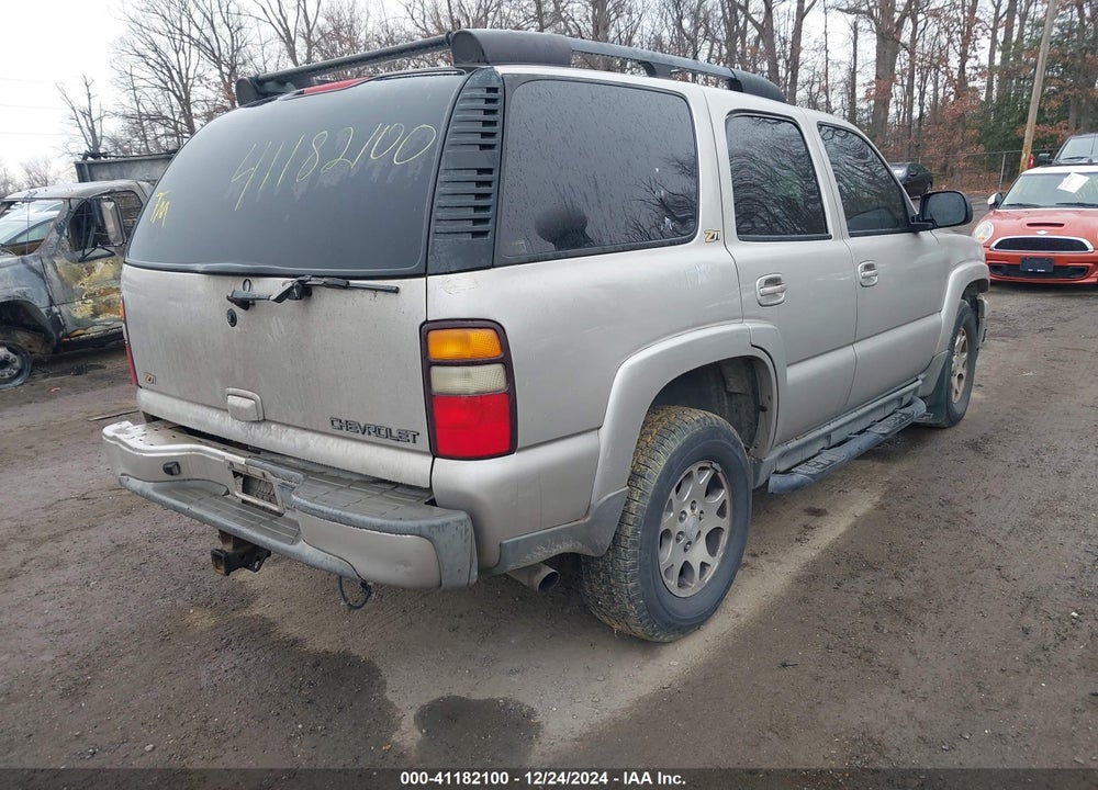 2004 CHEVROLET TAHOE Z71 VIN: 1GNEK13ZX4R142381