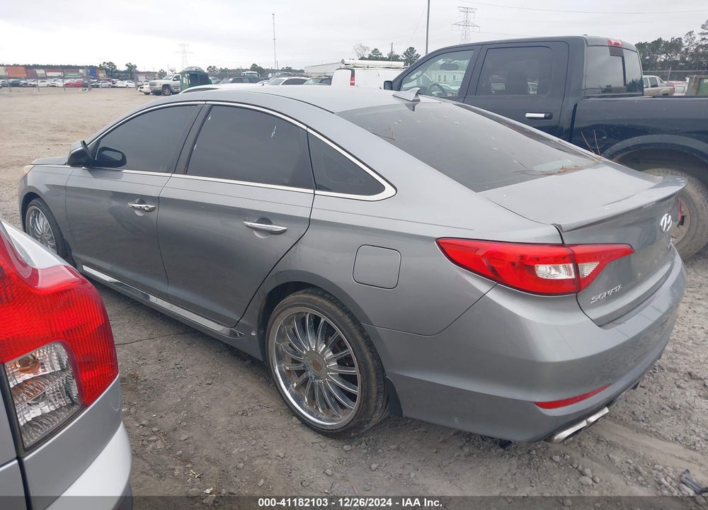 2015 HYUNDAI SONATA SPORT 2.0T VIN: 5NPE34AB1FH102472