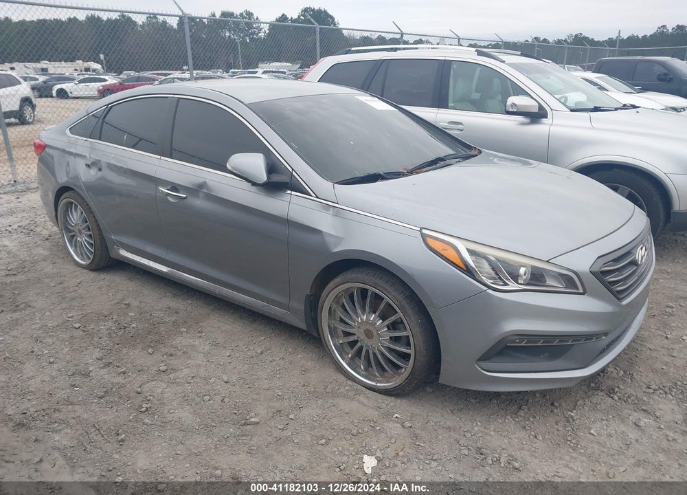 2015 HYUNDAI SONATA SPORT 2.0T VIN: 5NPE34AB1FH102472