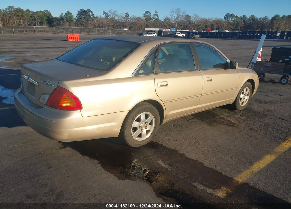 2001 TOYOTA AVALON XL VIN: 4T1BF28B61U161385