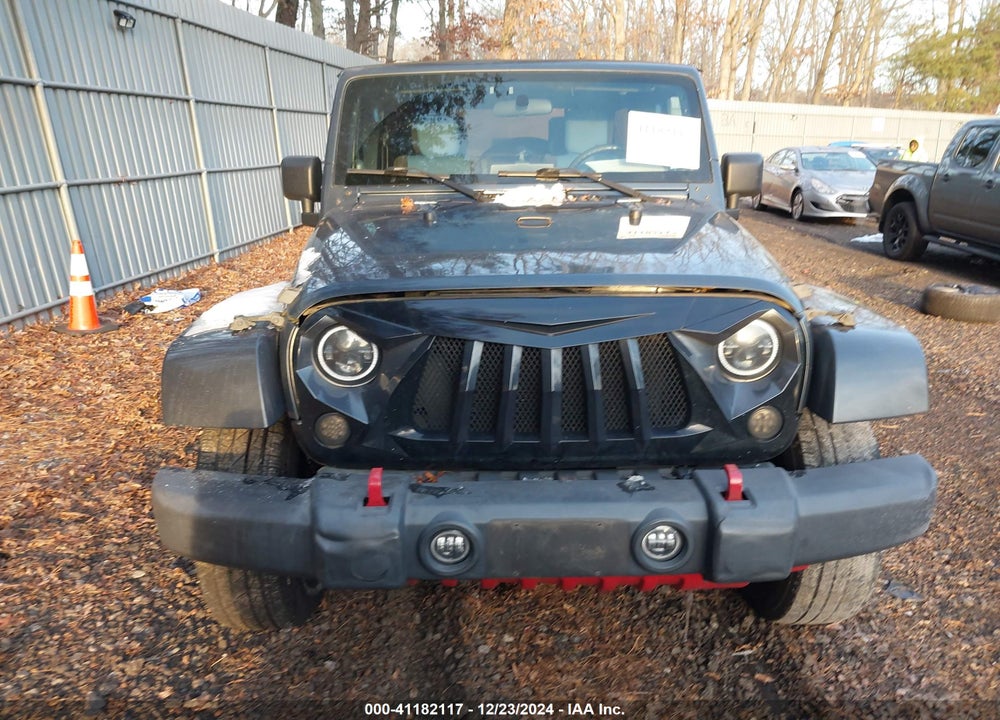 2007 ANGLER JEEP WR UNLIMITED SAHARA VIN: 1J8GA59187L212764
