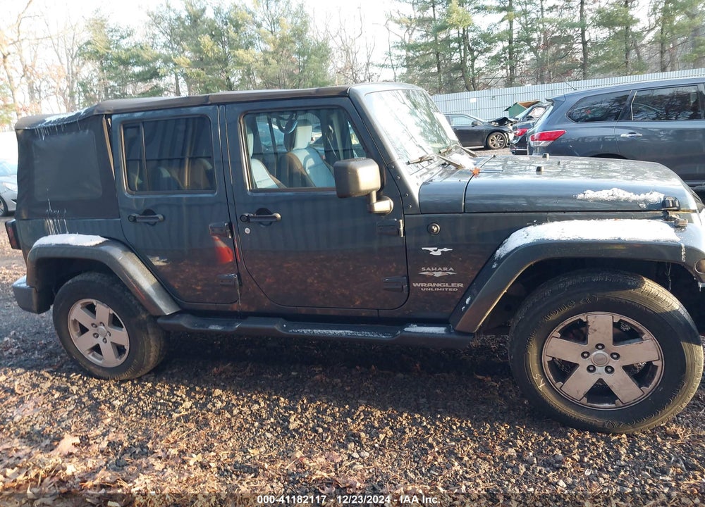 2007 ANGLER JEEP WR UNLIMITED SAHARA VIN: 1J8GA59187L212764