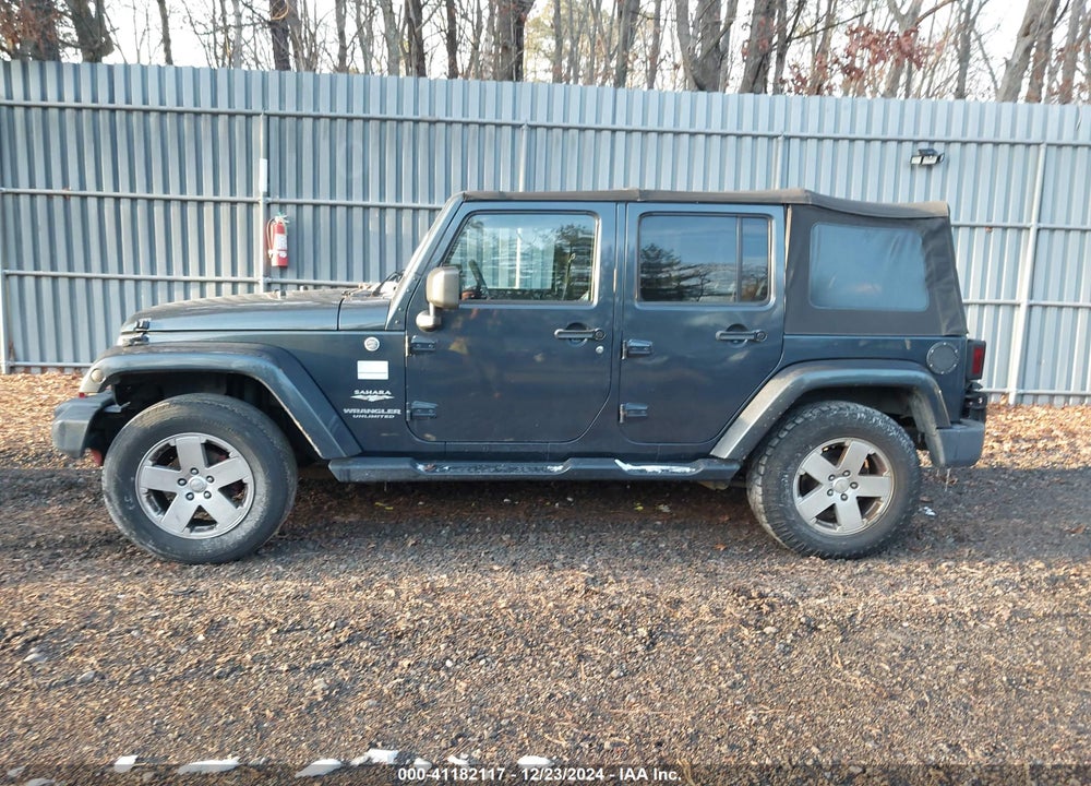 2007 ANGLER JEEP WR UNLIMITED SAHARA VIN: 1J8GA59187L212764