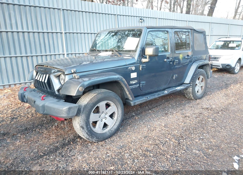 2007 ANGLER JEEP WR UNLIMITED SAHARA VIN: 1J8GA59187L212764