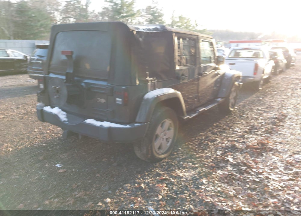 2007 ANGLER JEEP WR UNLIMITED SAHARA VIN: 1J8GA59187L212764