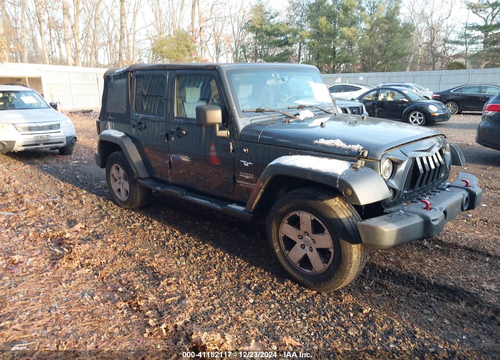2007 ANGLER JEEP WR UNLIMITED SAHARA VIN: 1J8GA59187L212764