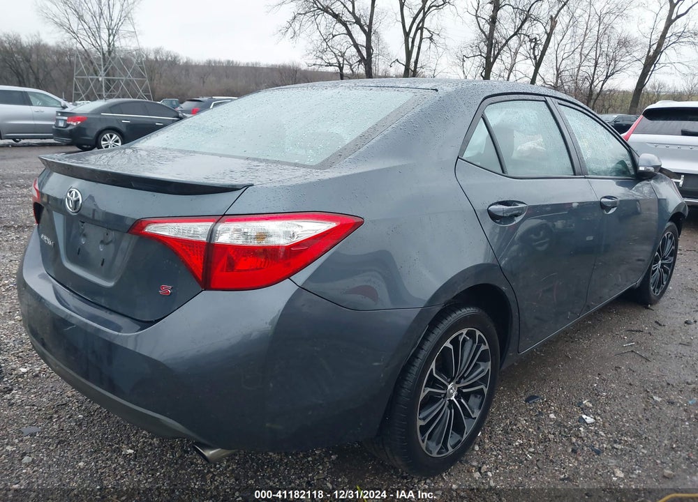 2016 TOYOTA COROLLA VIN: 2T1BURHE4GC622960
