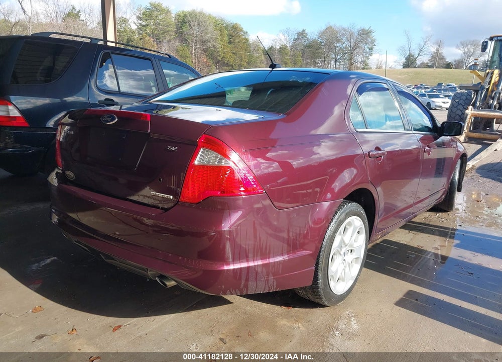 2011 FORD FUSION SE VIN: 3FAHP0HGXBR245719