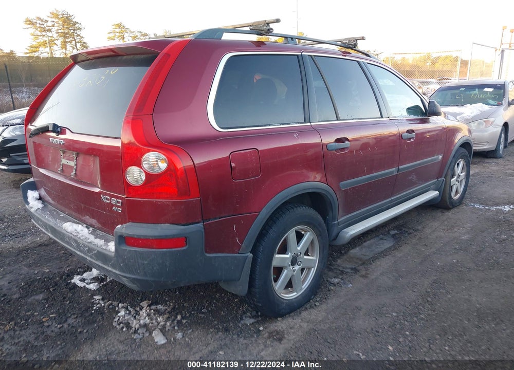 2004 VOLVO XC90 2.5T AWD VIN: YV1CZ59H541083928