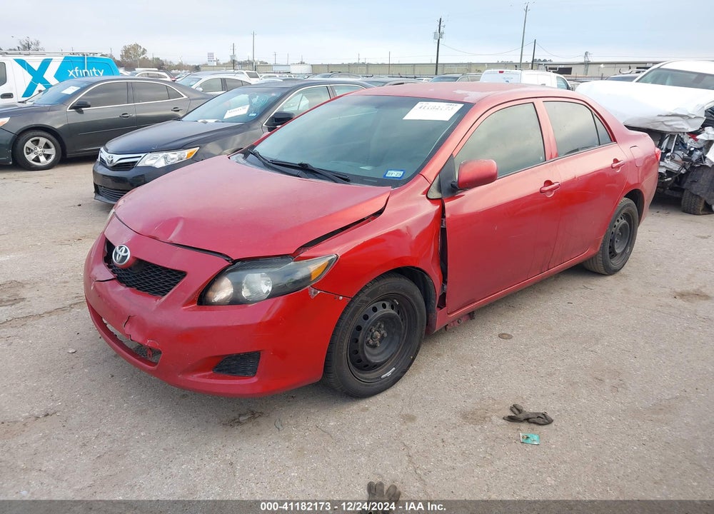 2010 TOYOTA COROLLA LE VIN: 1NXBU4EE6AZ307512