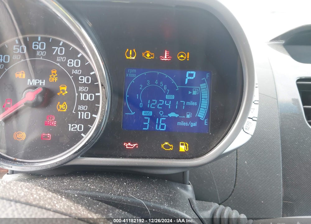 2013 CHEVROLET SPARK LS AUTO VIN: KL8CB6S99DC548789
