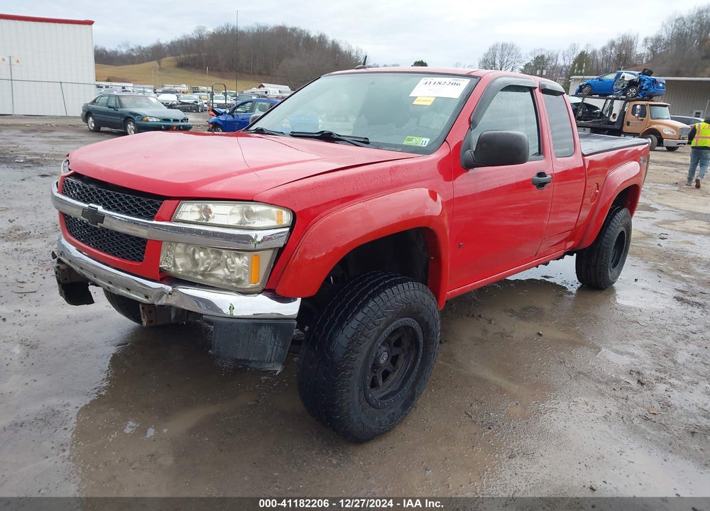 2008 CHEVROLET COLORADO LT VIN: 1GCDT19E188129407
