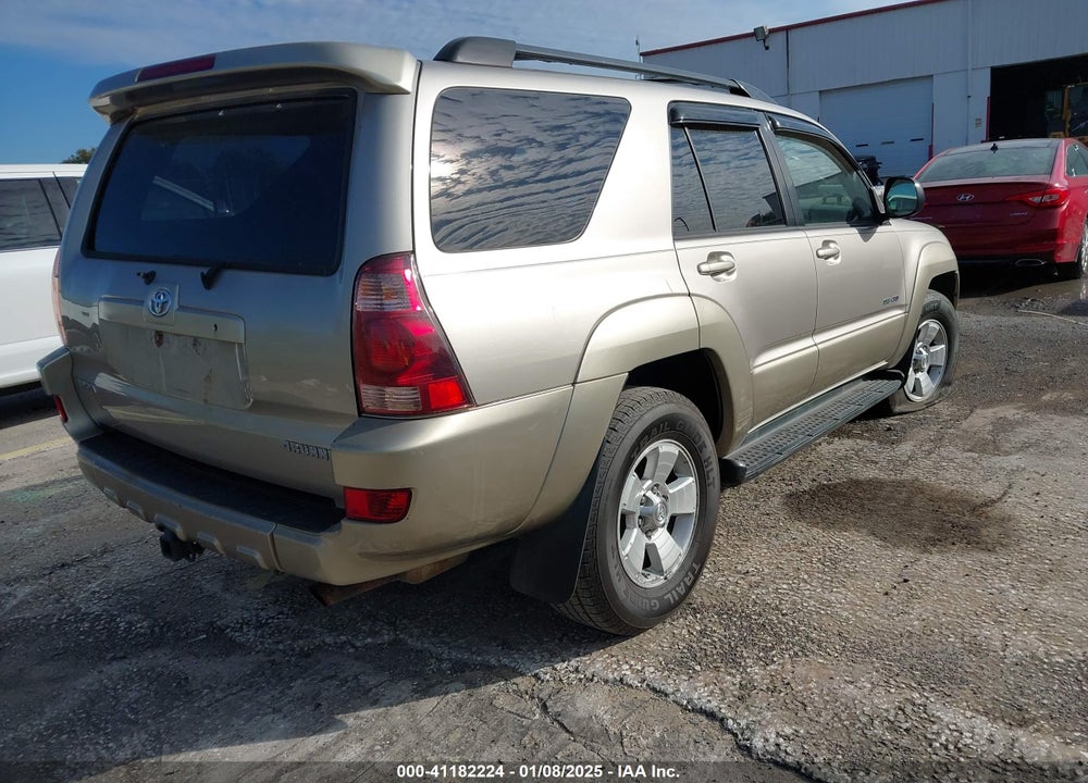 2003 TOYOTA 4RUNNER SR5 V6 VIN: JTEBU14R330018522