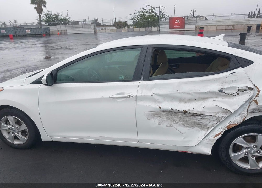 2013 HYUNDAI ELANTRA GLS VIN: 5NPDH4AE6DH248144
