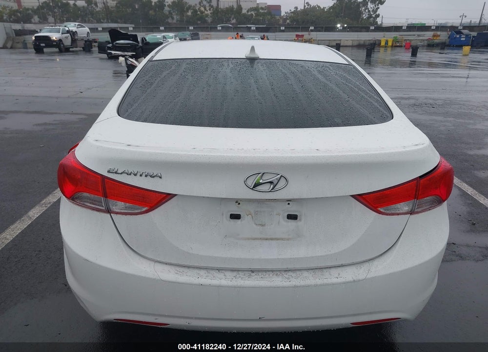 2013 HYUNDAI ELANTRA GLS VIN: 5NPDH4AE6DH248144