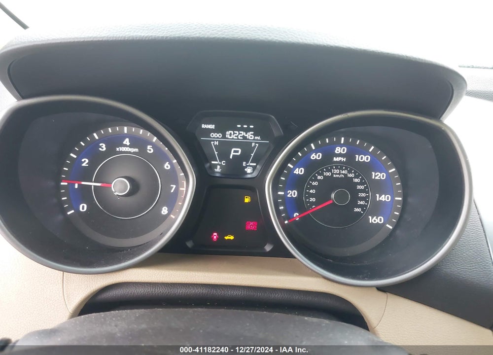 2013 HYUNDAI ELANTRA GLS VIN: 5NPDH4AE6DH248144