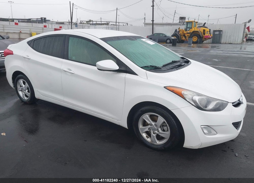 2013 HYUNDAI ELANTRA GLS VIN: 5NPDH4AE6DH248144