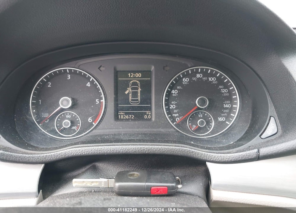 2012 VOLKSWAGEN PASSAT VIN: 1VWBN7A35CC106603