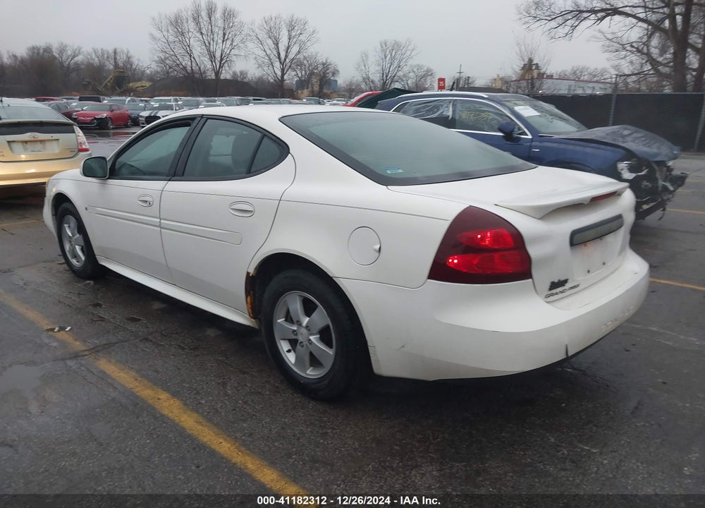 2007 PONTIAC GRAND PRIX VIN: 2G2WP552571204020
