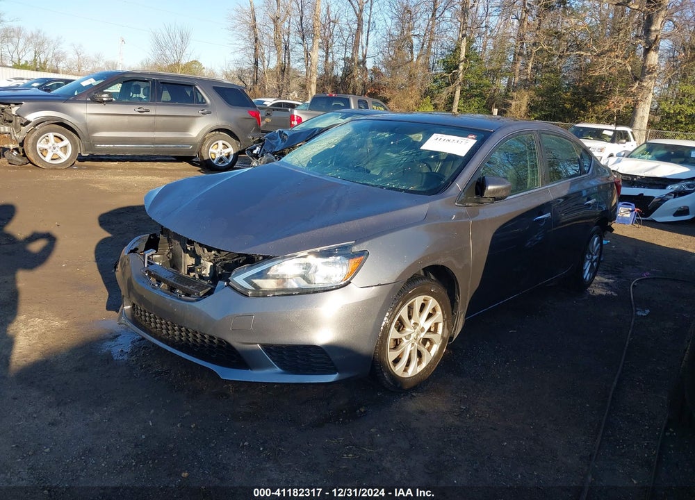 2017 NISSAN SENTRA SV VIN: 3N1AB7AP8HY342609