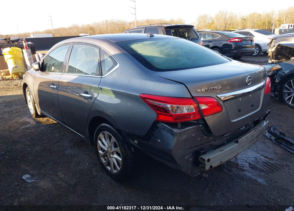 2017 NISSAN SENTRA SV VIN: 3N1AB7AP8HY342609