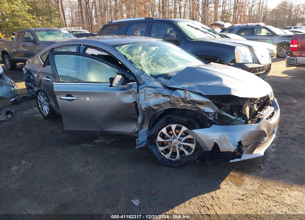 2017 NISSAN SENTRA SV VIN: 3N1AB7AP8HY342609