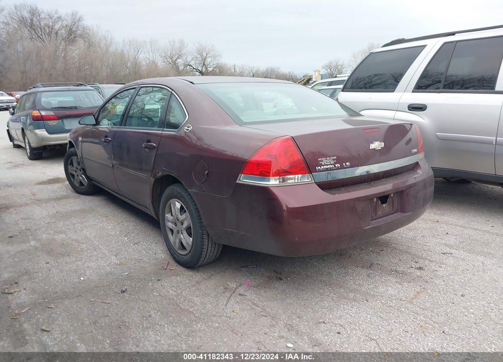 2007 CHEVROLET IMPALA VIN: 2G1WB55K679187149